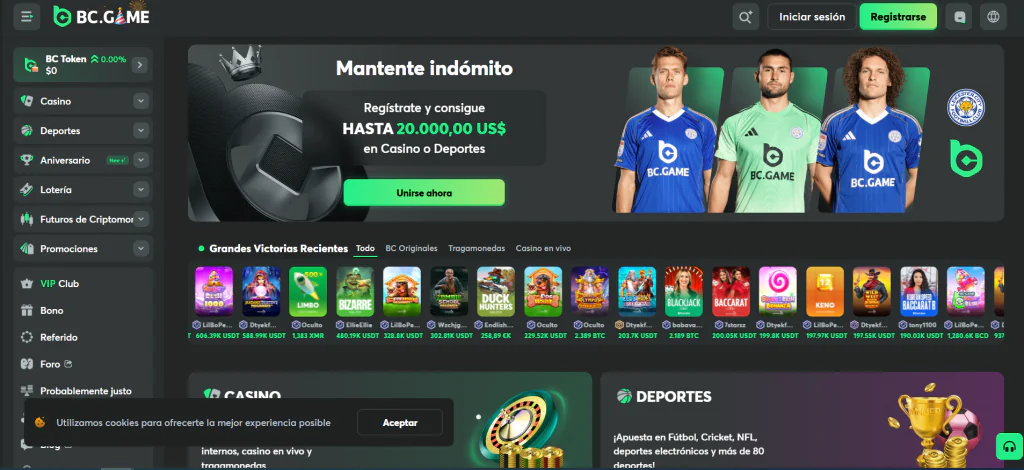 Inicio del Registro